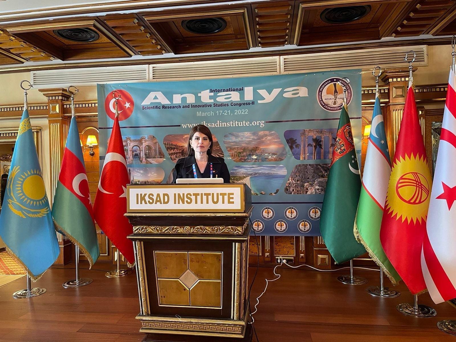 Monitorinq Mərkəzinin direktoru professor Sevinc Əliyeva Antalya şəhərində keçirilən “V Beynəlxalq Novruz Elmi Araşdırmalar Konfransı”nda iştirakı 