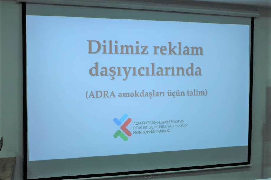 ADRA əməkdaşlarına təlim